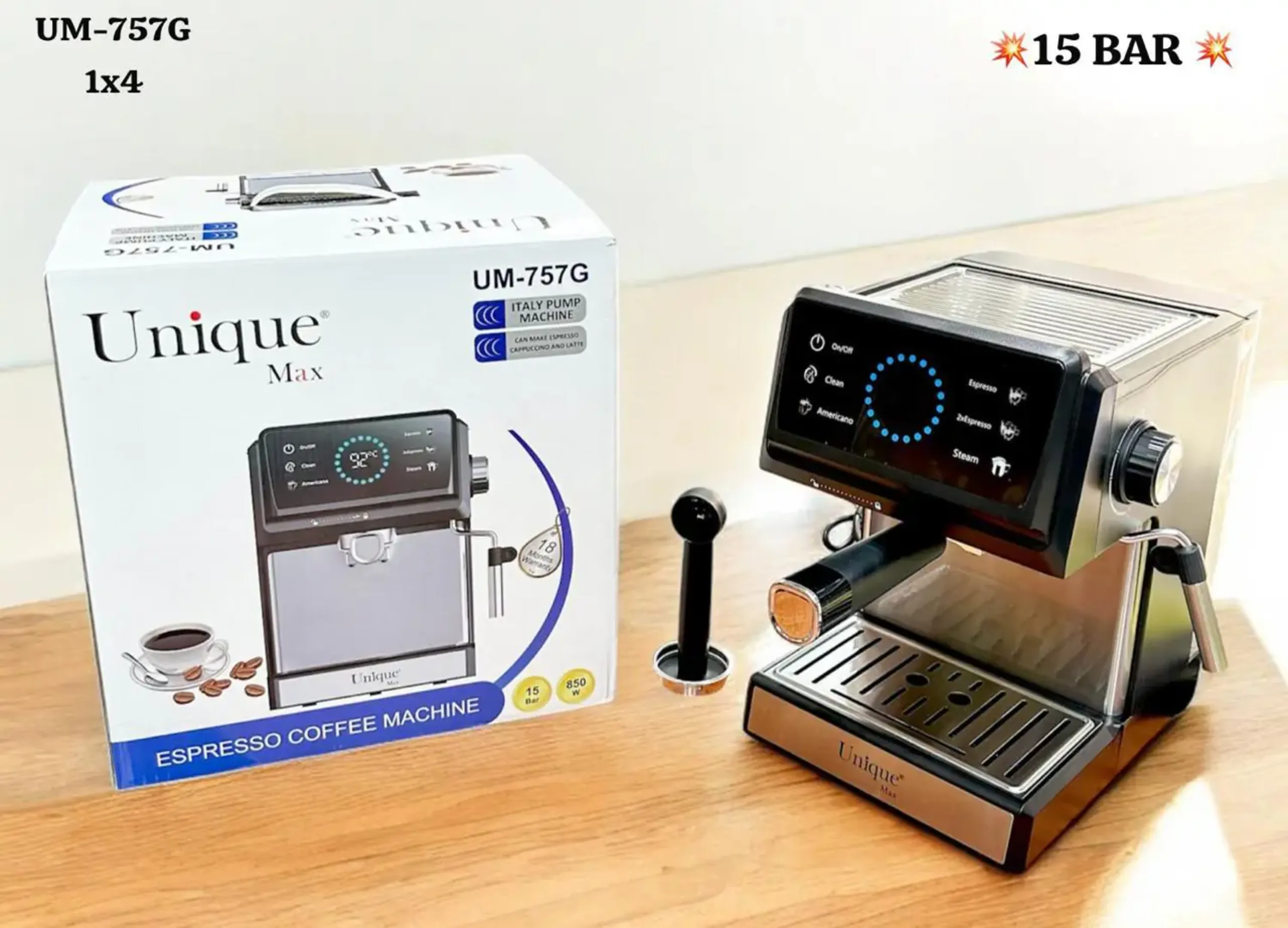 دستگاه اسپرسوساز یونیکum-757g